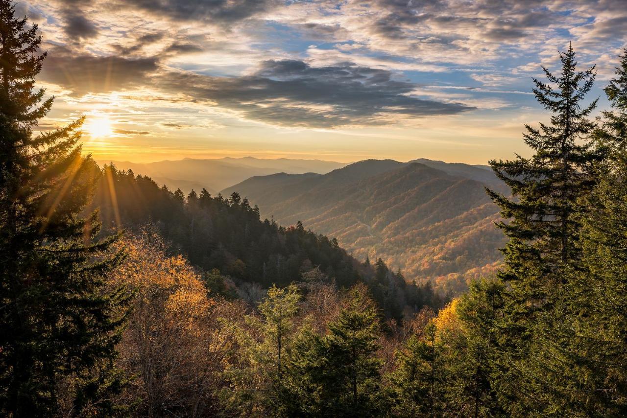 Above The Clouds, 4 Bedrooms, Pool Access, Private, Gaming, Sleeps 16 Gatlinburg Exteriör bild